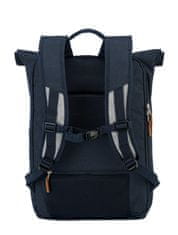 Travelite Basics Roll-up Backpack Navy/Grey