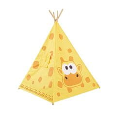 Sobex teepee dětský stan s matrací - Žirafa - Dětský stan teepee