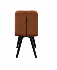 Matis Jídelní židle RIVA - oranžová/černá