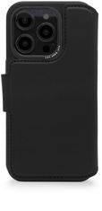 Decoded Leather Detachable Wallet, black – iPhone 14 Pro, D23IPO14PDW5BK