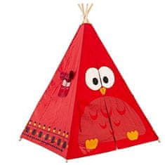 Sobex teepee dětský stan s matrací - Sovička- Dětský stan teepee