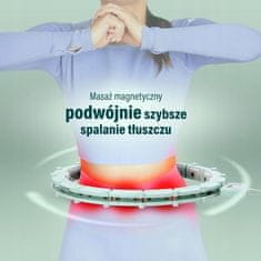 HMS Hula Hoop se závažím a magnetem HHM14 světle zelený