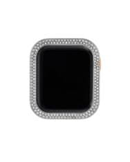 Anne Klein luneta pro Apple Watch 44mm stříbrný s krystaly