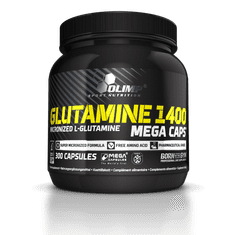 Olimp Glutamine Mega Caps 1400, 300 kapslí, Olimp