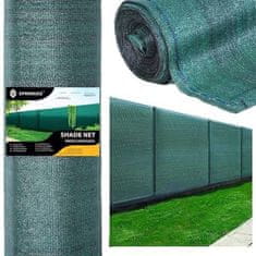 Springos Stínicí síť 1x25 m 140g/m2 SPRINGOS SN0047 - zelená