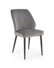 Halmar Designová židle Rickie šedá