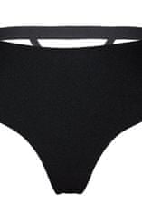 Róza Dámská tanga Amorre black, černá, XL