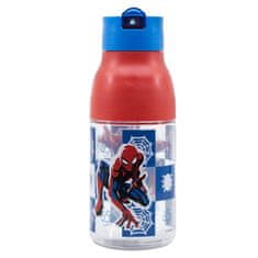 Stor Plastová láhev s výsuvnou brčkem SPIDERMAN, 420ml, 74735