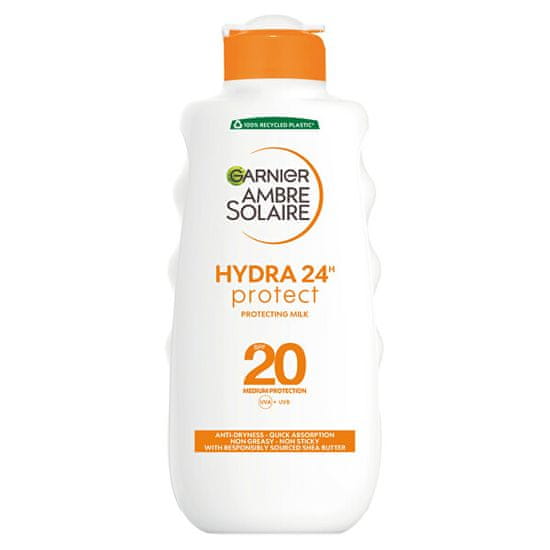 Garnier Opalovací mléko Ambre Solaire SPF 20 (Protection Lotion Ultra-Hydrating) 200 ml