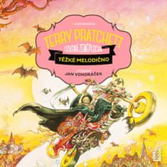 Pratchett Terry: Těžké melodično - Úžasná Zeměplocha (2x CD)