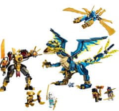 LEGO Ninjago 71796 Živelný drak proti robotovi císařovny