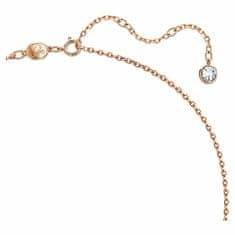Swarovski Něžný pozlacený náhrdelník s Labutí Iconic Swan 5647552