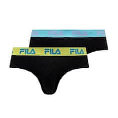 FILA 2 PACK - pánské slipy FU5015/2-219 (Velikost M)