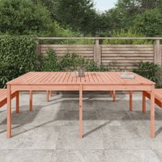 Greatstore Zahradní stůl 203,5 x 100 x 76 cm masivní dřevo douglasky