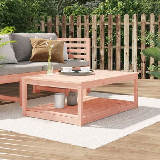 Greatstore Zahradní stůl 121 x 82,5 x 45 cm masivní dřevo douglasky