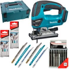 Makita Přímočará pila 18V LXT DJV180ZJ + pilové listy