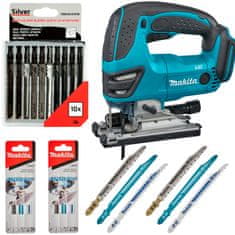 Makita 18V přímočará pila LXT DJV180Z + pilové listy