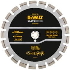 DeWalt Diamantový kotouč asfalt 350x25,4mm DT20467