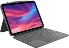 Logitech ochranný kryt s klávesnicí Combo Touch pro Apple iPad 2022 (10. generace), (920-011382)