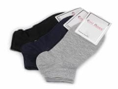 Kraftika 3pár (vel. 35-38) mix dámské bavlněné ponožky kotníkové s
