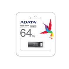 Adata UR340/64GB/100MBps/USB 3.2/USB-A/Černá