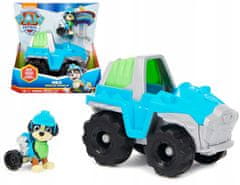 Spin Master Paw Patrol Basic Rex Vozidlo S Figurkou