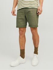 Jack&Jones Pánské kraťasy JPSTRICK Regular Fit 12165892 Deep Lichen Green (Velikost S)