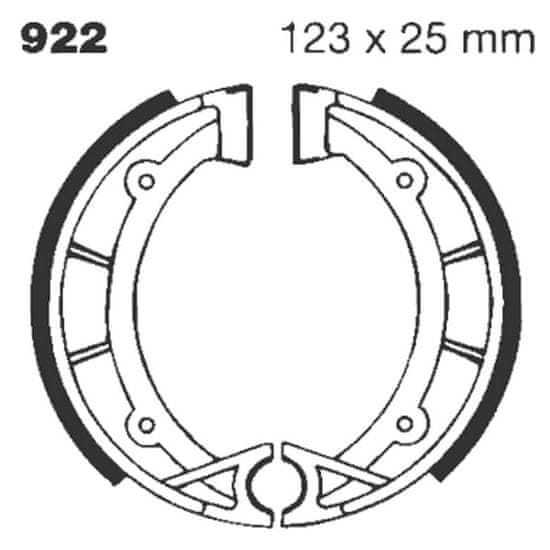 EBC Brzdové čelisti EBC 922