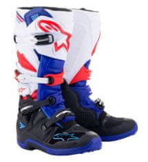 Alpinestars boty TECH 7, ALPINESTARS (černá/tmavě modrá/červená/bílá) 2024 2H4059829