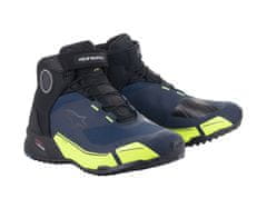 Alpinestars boty CR-X DRYSTAR, ALPINESTARS (modrá/žlutá fluo/černá) 2025 2H47314901