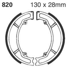 EBC Brzdové čelisti EBC 820
