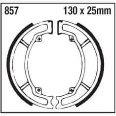 EBC Brzdové čelisti EBC 857