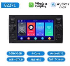 Noname FORD ANDROID 12 GPS 2GB/32GB Transit Focus Galaxy C-Max