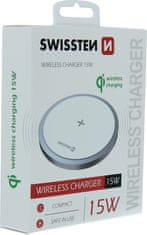 SWISSTEN wireless nabíječka 15w bíla