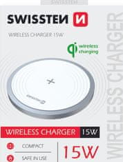 SWISSTEN wireless nabíječka 15w bíla