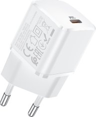 Hoco kompaktní nabíječka 20W USB-C bílá