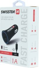 SWISSTEN cl adaptér na usb 1a power + kabel micro usb