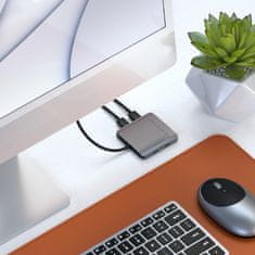 Satechi 4-portový USB-C Hub Vesmírně šedá