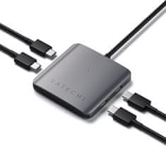 Satechi 4-portový USB-C Hub Vesmírně šedá