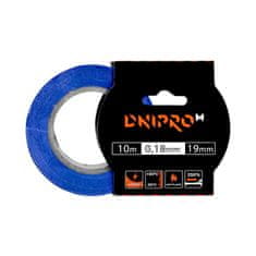 Dnipro-M Izolační páska, modrá, PVC, 0,18 mm x 19 mm 10 m, DNIPRO-M PID_6302