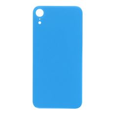 Battery Door with Adhesive for iPhone XR EU & Large Hole Version Blue OEM