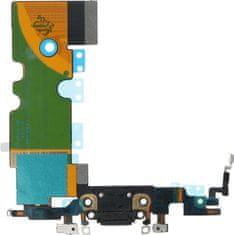 Charging Port Flex Cable for iPhone 8 Black without Logo OEM