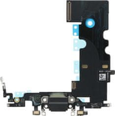 Charging Port Flex Cable for iPhone 8 Black without Logo OEM