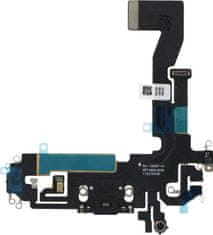 Charging Port Flex Cable for iPhone 12/12 Pro Black without Logo OEM