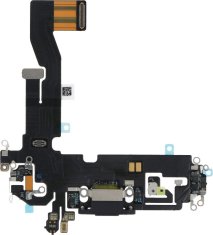 Charging Port Flex Cable for iPhone 12/12 Pro Black without Logo OEM