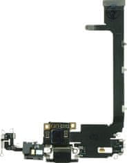 Charging Port Board with Board for iPhone 11 Pro Max Black Ori R