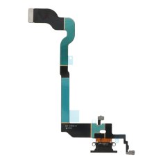 Charging Port Flex Cable for iPhone X Black without Logo OEM