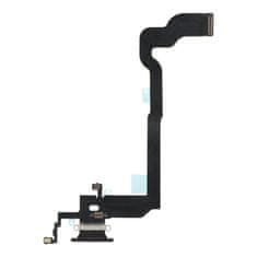 Charging Port Flex Cable for iPhone X Black without Logo OEM