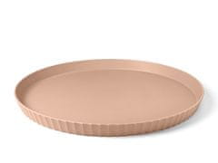 BLIM PLUS , Servírovací tác kulatý Atena L VS5-335 Pink Sand, 40 cm | růžová