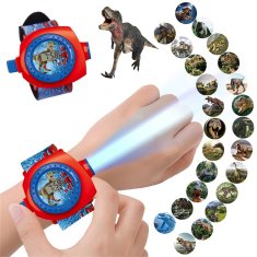 Sferazabawek Elektronické hodinky s projekcí dinosaura